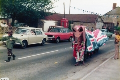 June 7 1977 Floats in the Silver Jubilee procession.