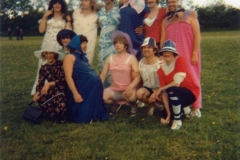 June 7 1977 Silver Jubilee - 2nd left front: Rodney Benfield, 2nd right front: Alan Stewart.