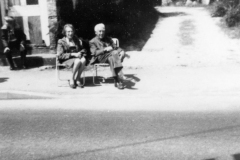June 7 1977 Silver Jubilee - Joyce Robertson and Captain Mark Taylor.