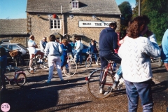 1987 Sponsored Bicycle Ride in aid of the School and the Playgroup.
