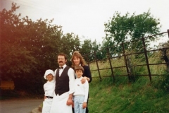 July 9 1988 Kelly, Robert, Teresa and Michael Webb.