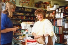 July 9 1988 Ann Wilcox and Carol Stewart at Webbs stores.