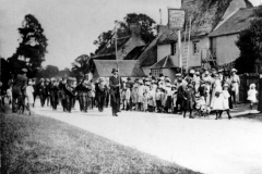 1918 Celebrating the end of World War I.