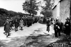 June 1941 Church Parades at Church Farm. The Home Guard and Civil Defence.