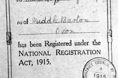 1915 George Henry Kirby - National Registration.
