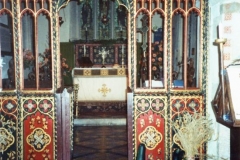September 1989 Harvest and Flower festival.