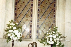 September 1989 Harvest and Flower festival.