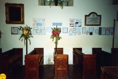 September 1989 Harvest and Flower festival.