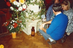 September 1989 Harvest and Flower festival.