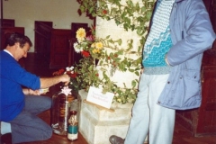 September 1989 Harvest and Flower festival.