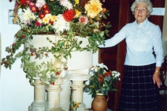 September 1989 Harvest and Flower festival.
