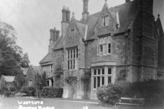 1920s Westcote Barton Manor, back.