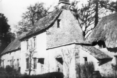 1920s Manor Farm cottages, back view.