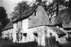 1920s Manor Farm cottages, back view.