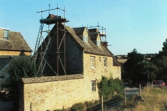 Restoration work on The Old Malt House, Fox Lane.
