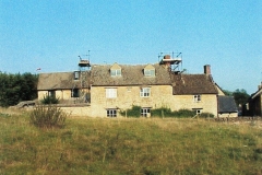 Restoration work on The Old Malt House, Fox Lane.